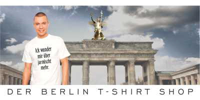 Der Berlin T-Shirt Shop - Shirts, Tops, Hoodies und Geschenke für Berliner
