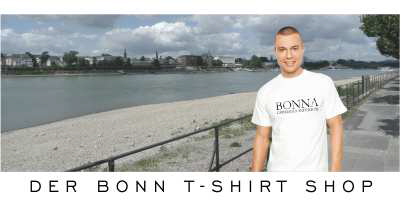 Der Bonn T-Shirt Shop - Shirts, Tops, Hoodies und Geschenke für Bonner