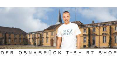 Der Osnabrueck T-Shirt Shop - Shirts, Tops, Hoodies und Geschenke für Osnabruecker