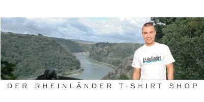 Der Rheinland T-Shirt Shop - Shirts, Tops, Hoodies und Geschenke für Rheinlaender