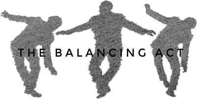 The Balancing Act - T-Shirts von Jojo Wolff